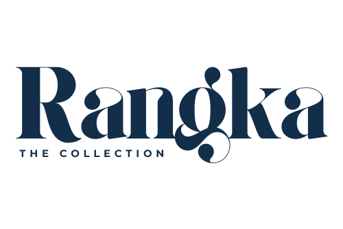 Logo of Rangka with 'The Collection' text on a white background